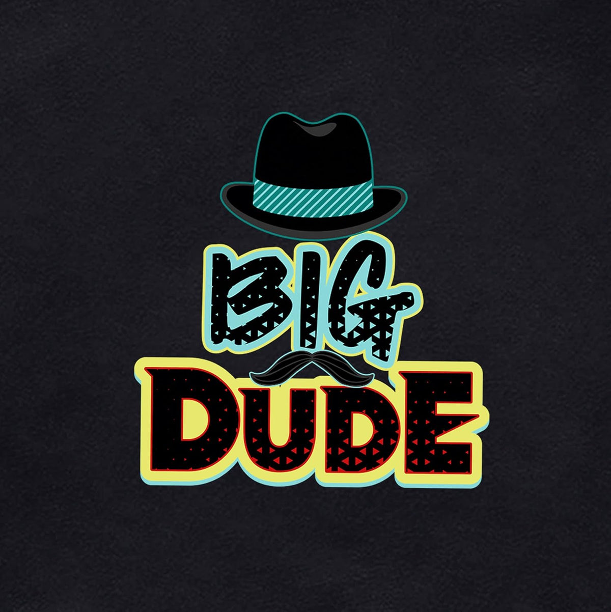 NACRE APPAREL Big Dude Little Dude Matching Dad and Me Best Friend Father's Day Father and Son